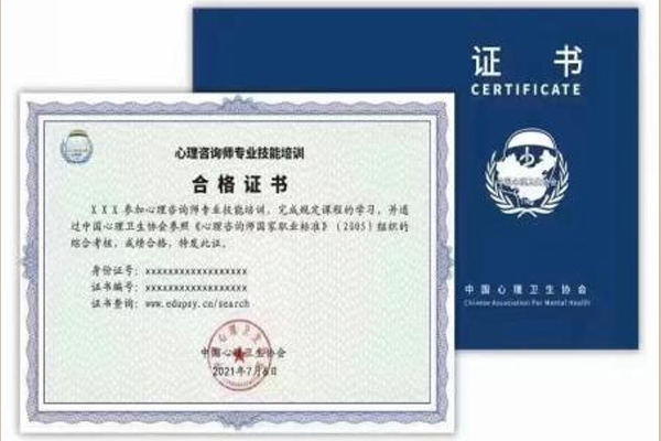 四川心理咨询师证报名入口
