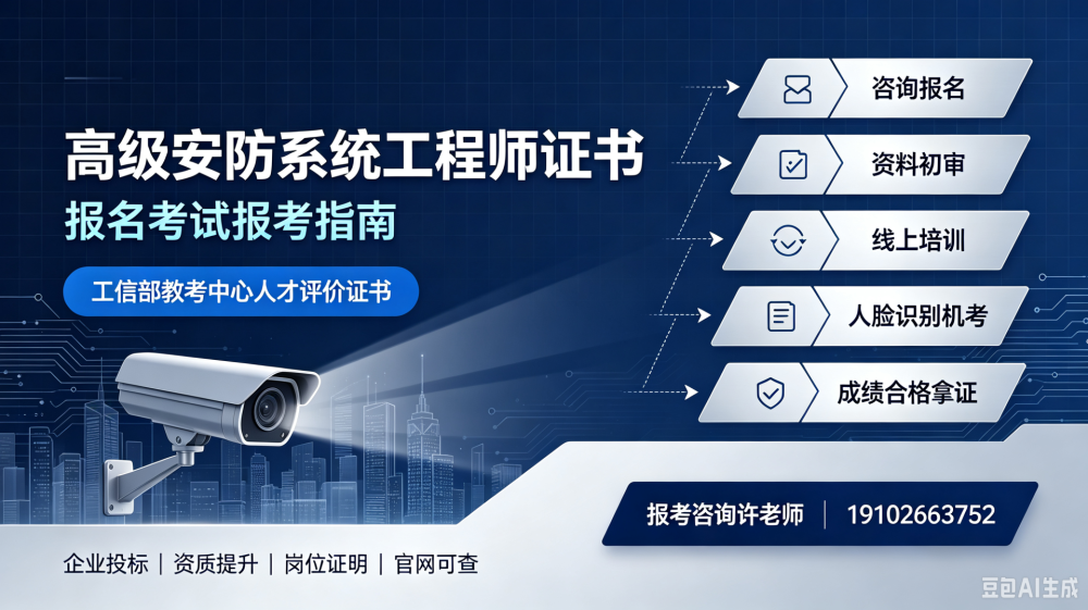 高级智能化系统集成项目经理证报名考试咨询.jpeg